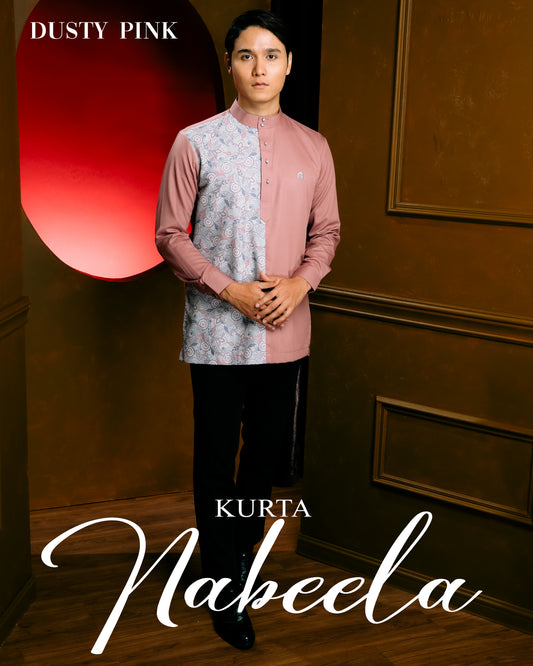 Kurta Nabeela Raya - Dusty Pink