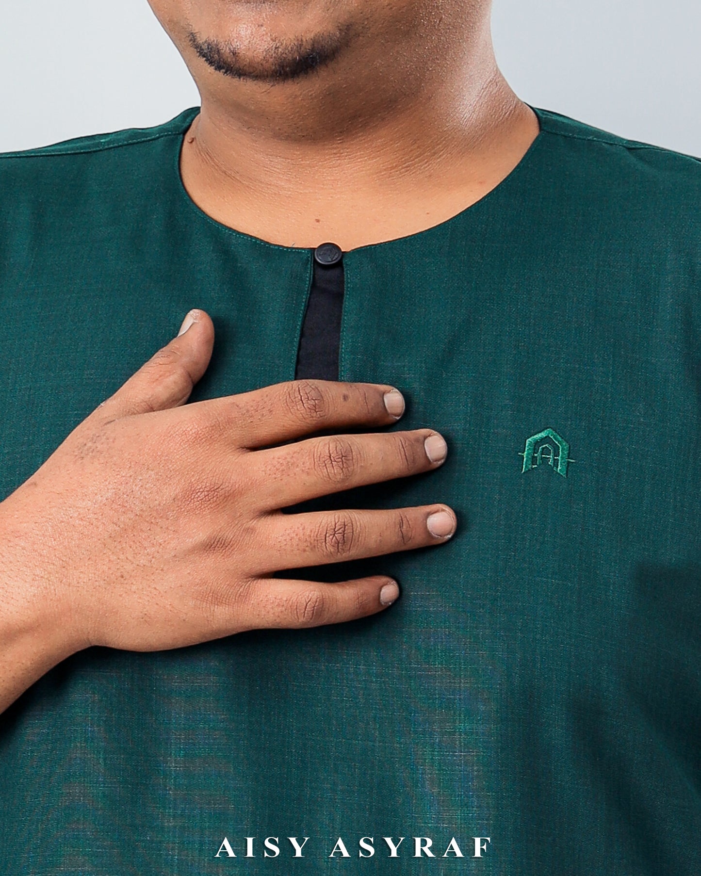 Kurta Urfa Plussize - Emerald Green