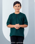 Kurta Urfa Kids - Emerald Green