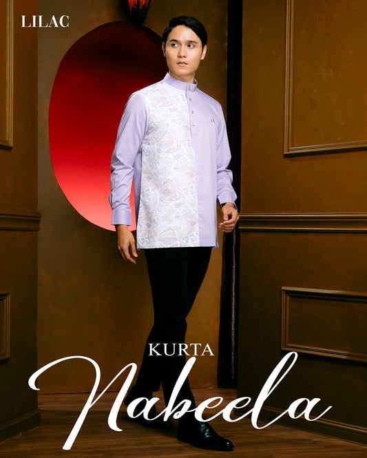 Kurta Nabeela Raya - Lilac