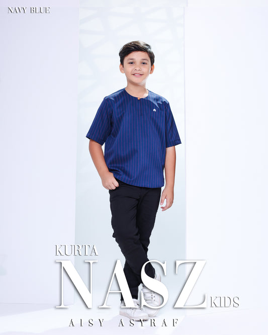 Kurta Nasz Kids - Navy Blue