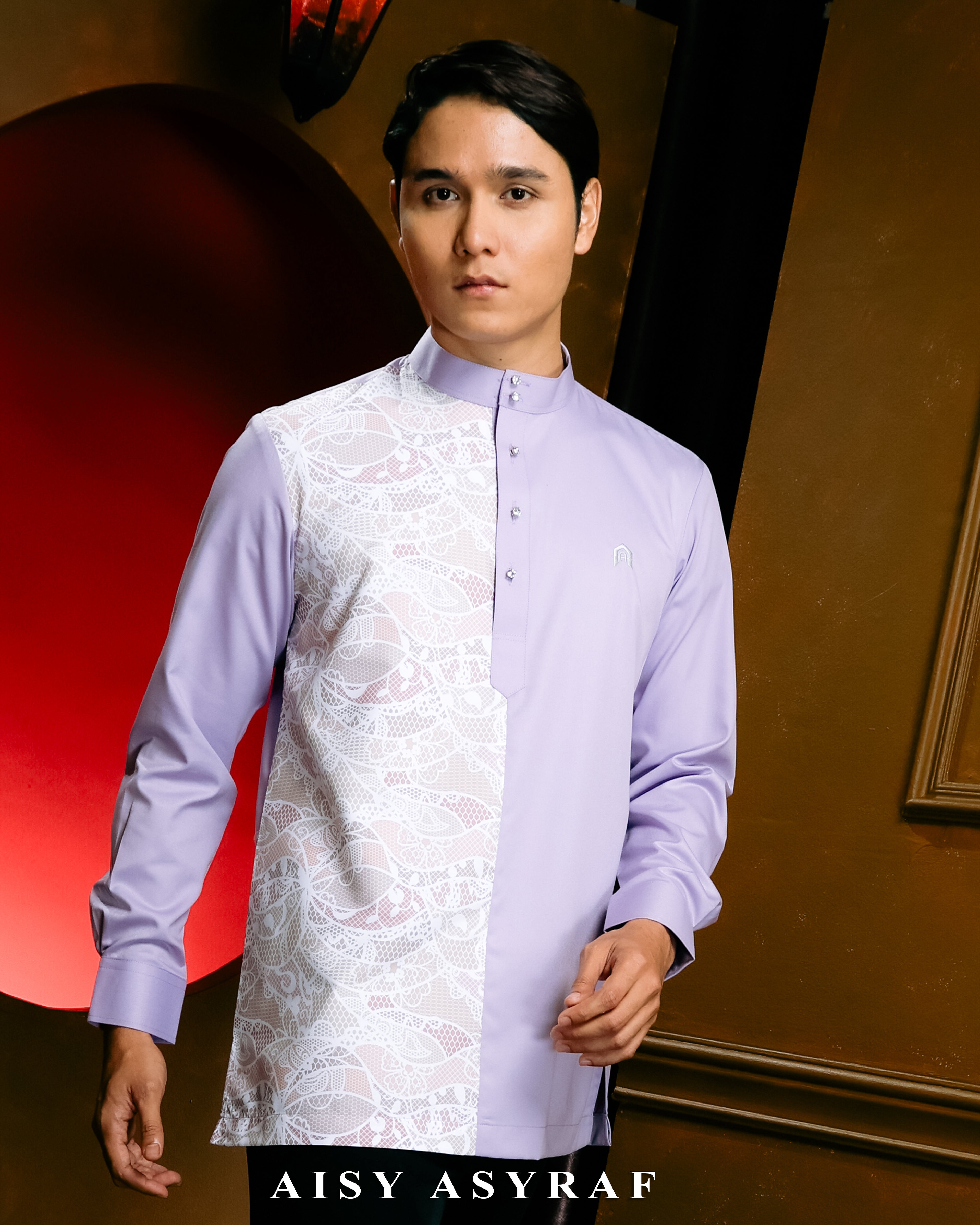 Kurta Nabeela Raya - Lilac