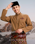 Baju Melayu Haseki - Capuccino