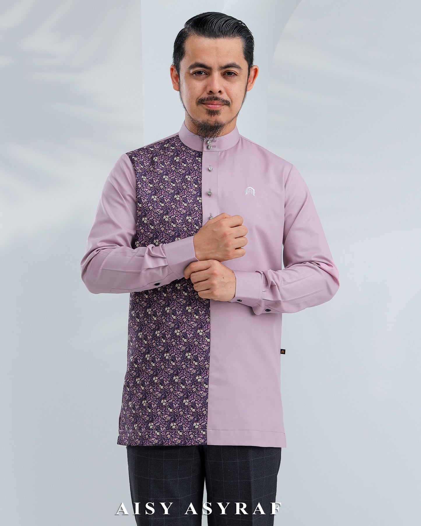 Kurta Nabeela Raya - Kod 45 (Dusty Floral)
