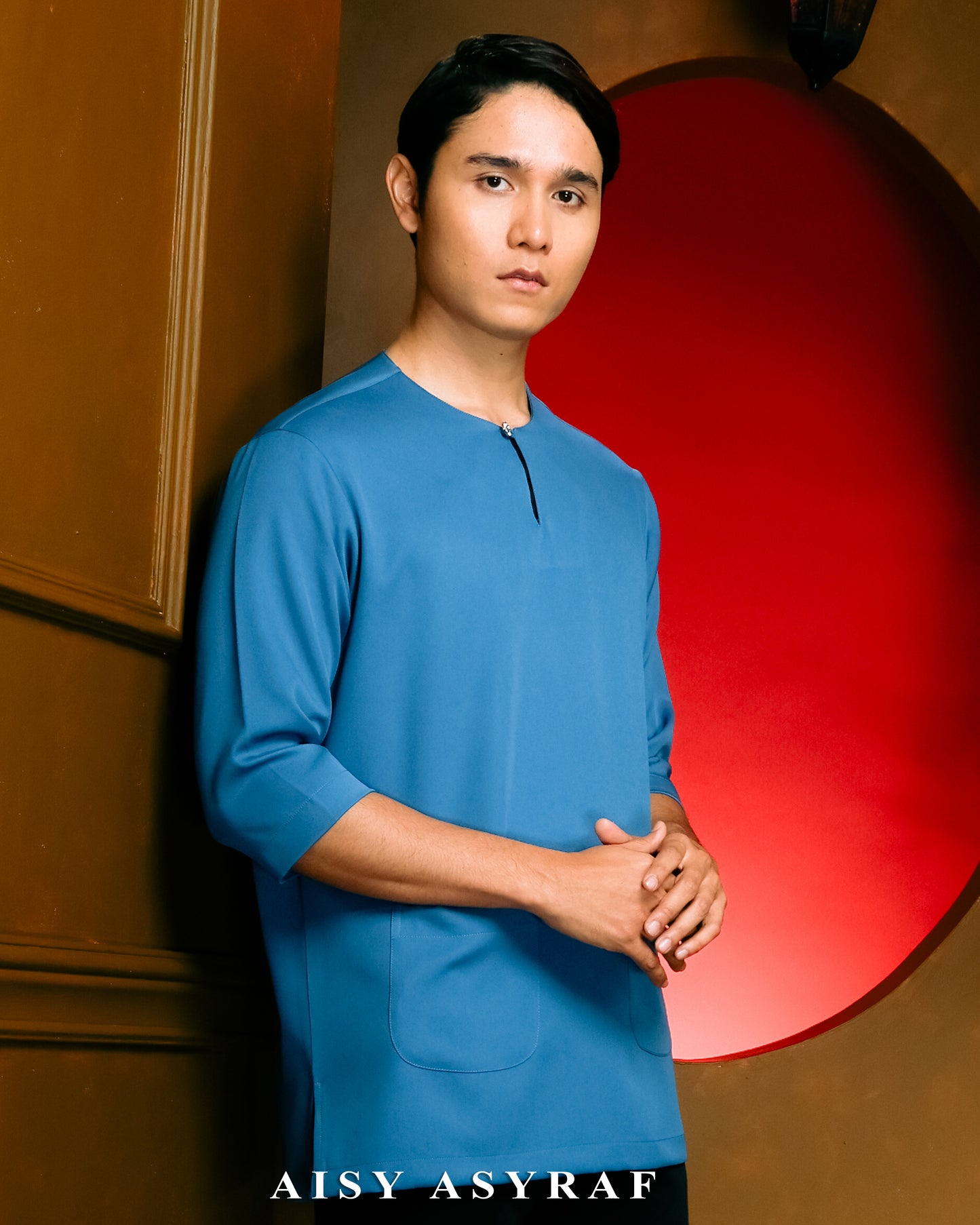 Kurta Santana - Teal Blue