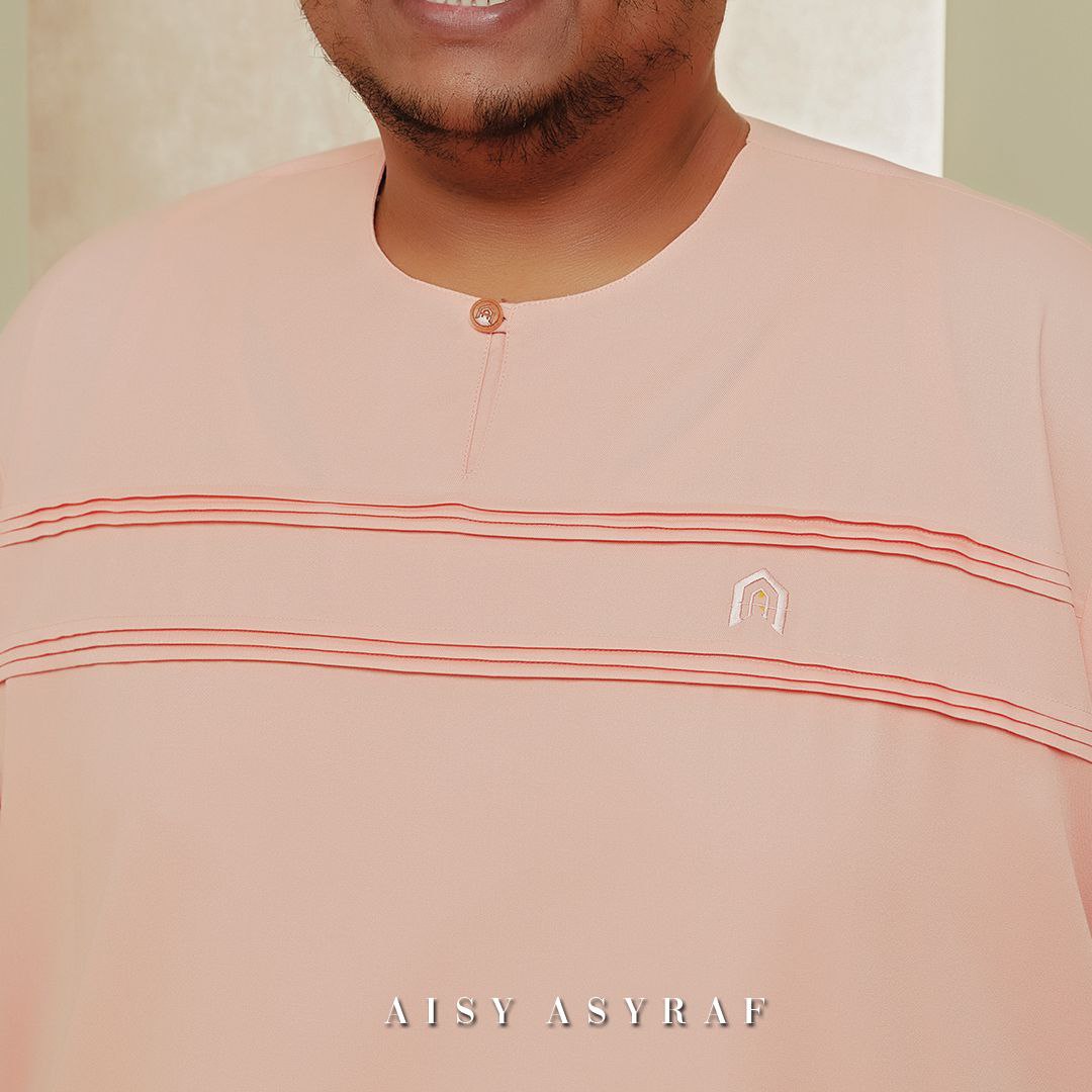 KURTA JURJANI- PEACH