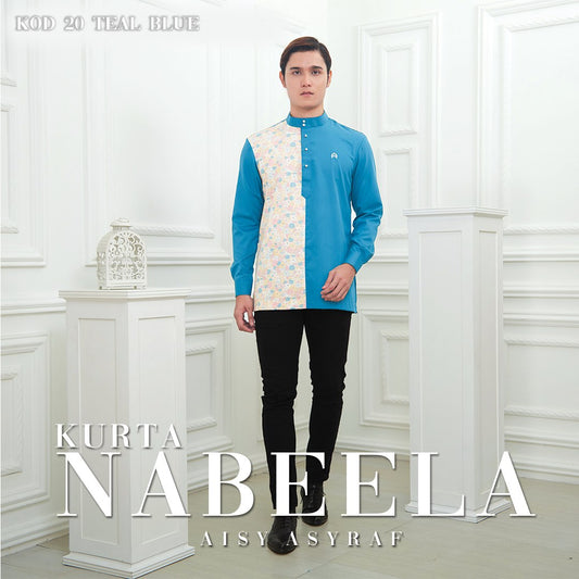 Kurta Nabeela - Kod 20 (Teal Blue)