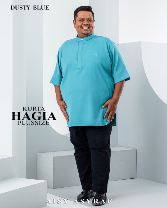 Kurta Hagia Plussize - Dusty Blue