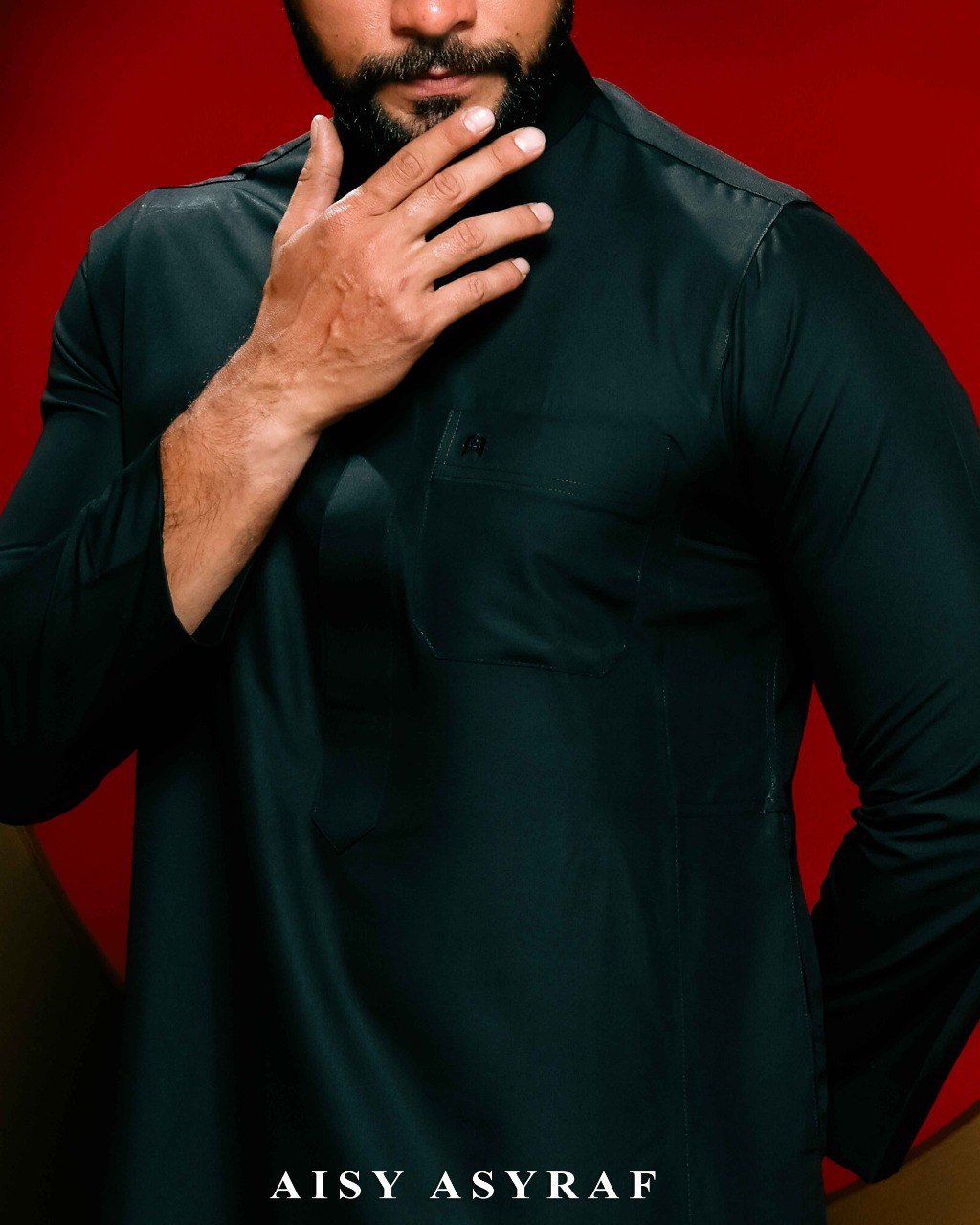 Jubah Yusra - Black