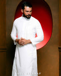 Jubah Yusra - White