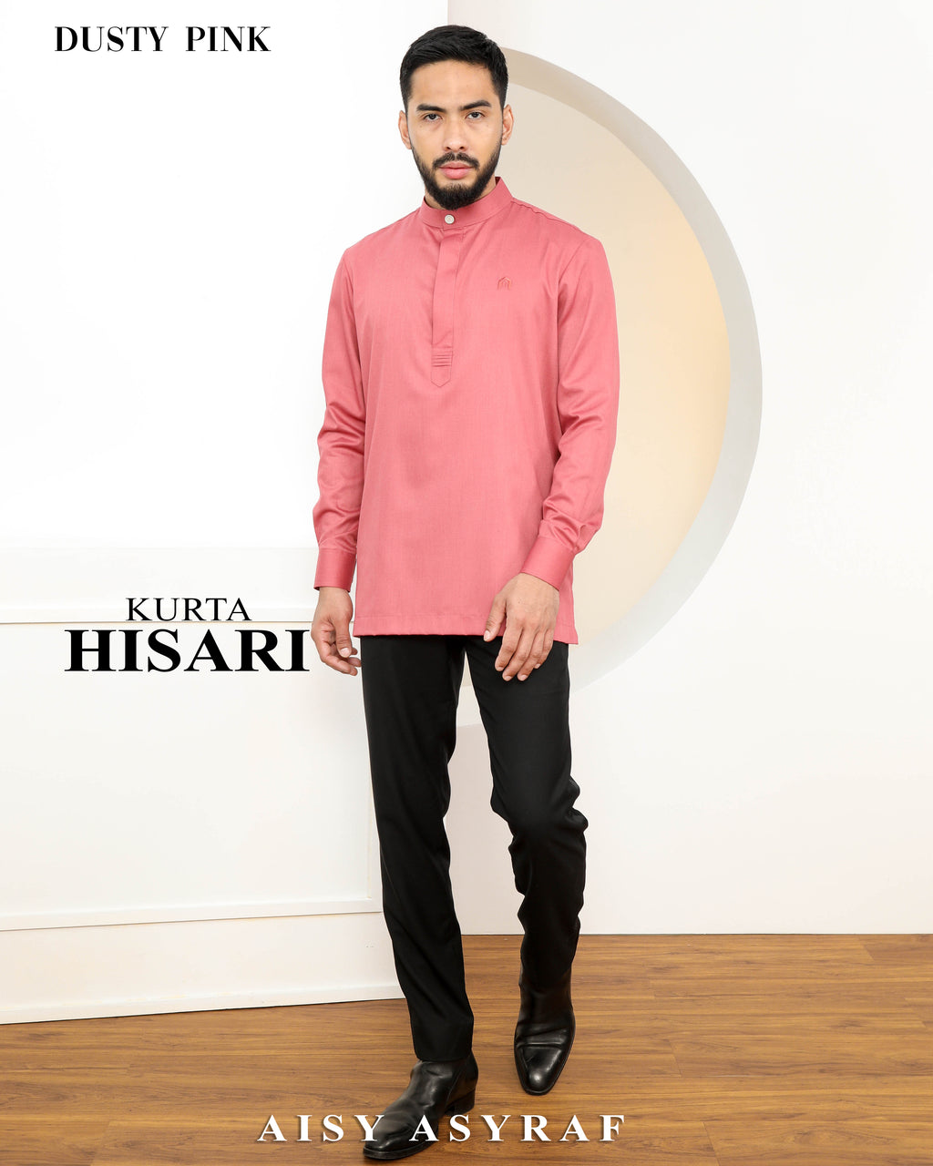 Kurta Hisari - Dusty Pink
