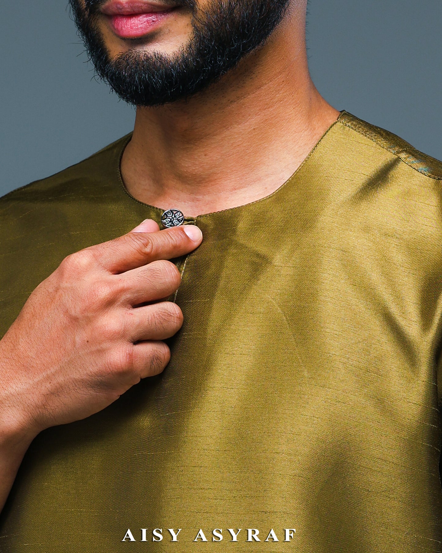 Kurta Gemala - Olive Green