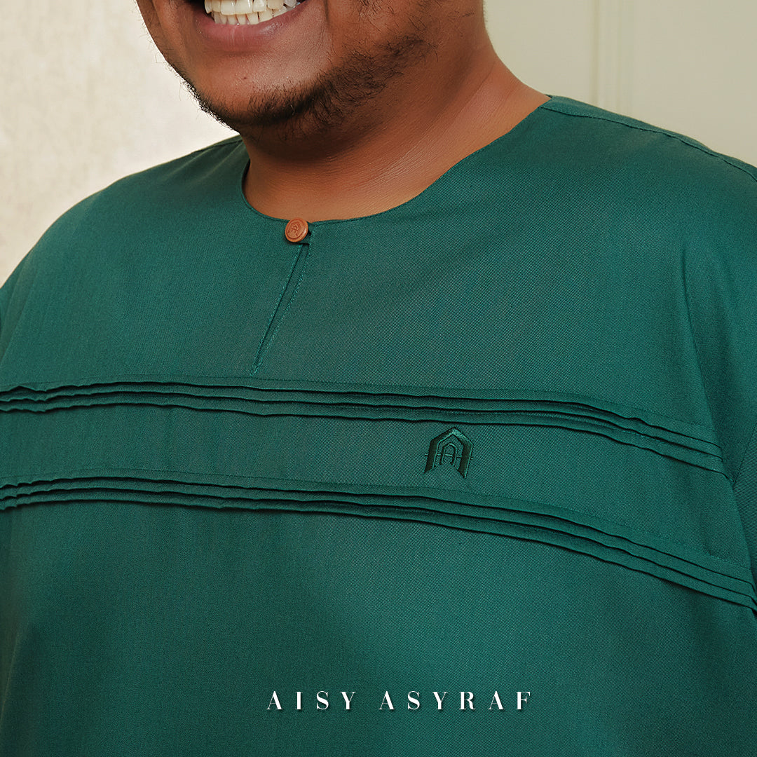 KURTA JURJANI- EMERALD GREEN