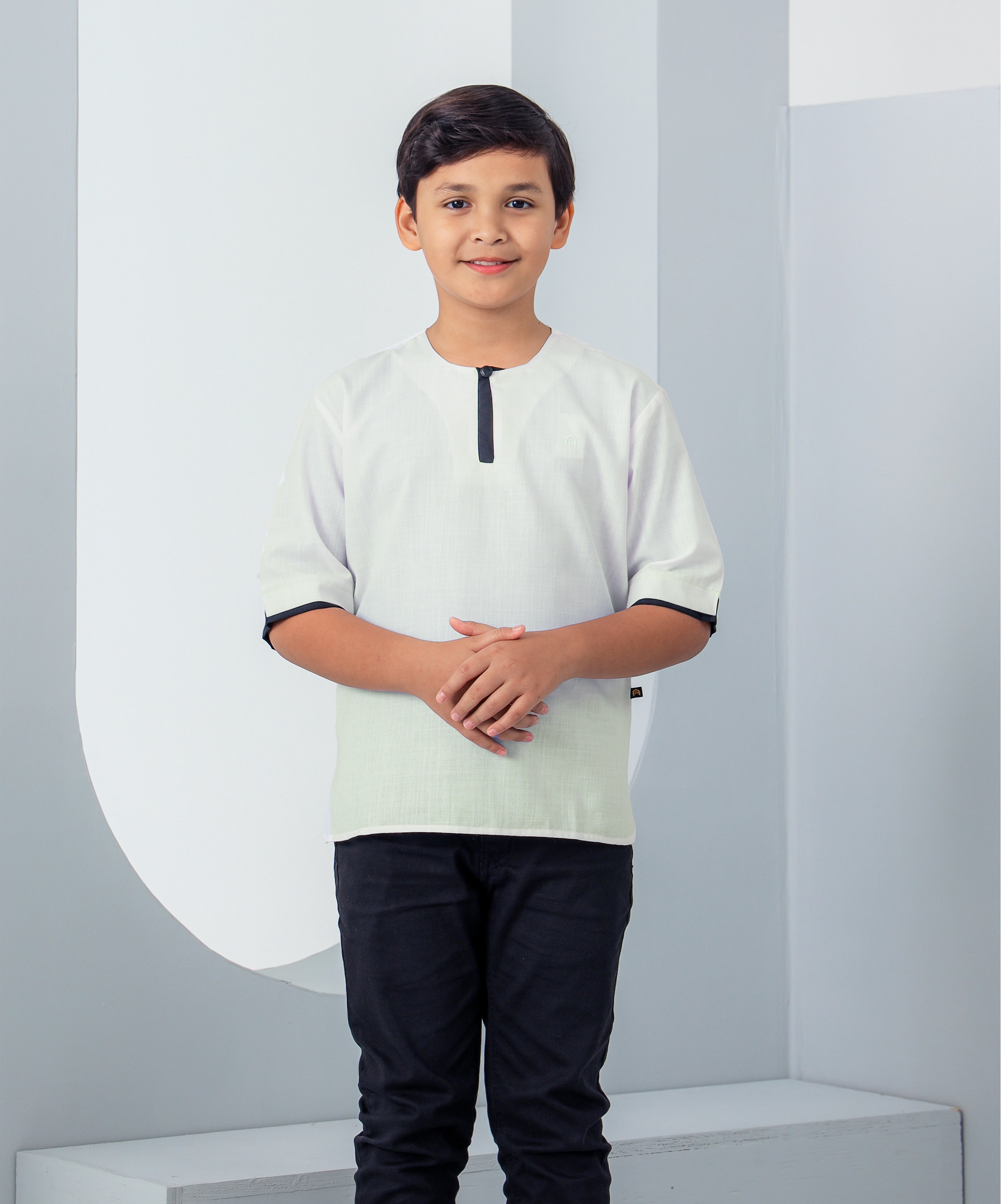 Kurta Urfa Kids - Cream White
