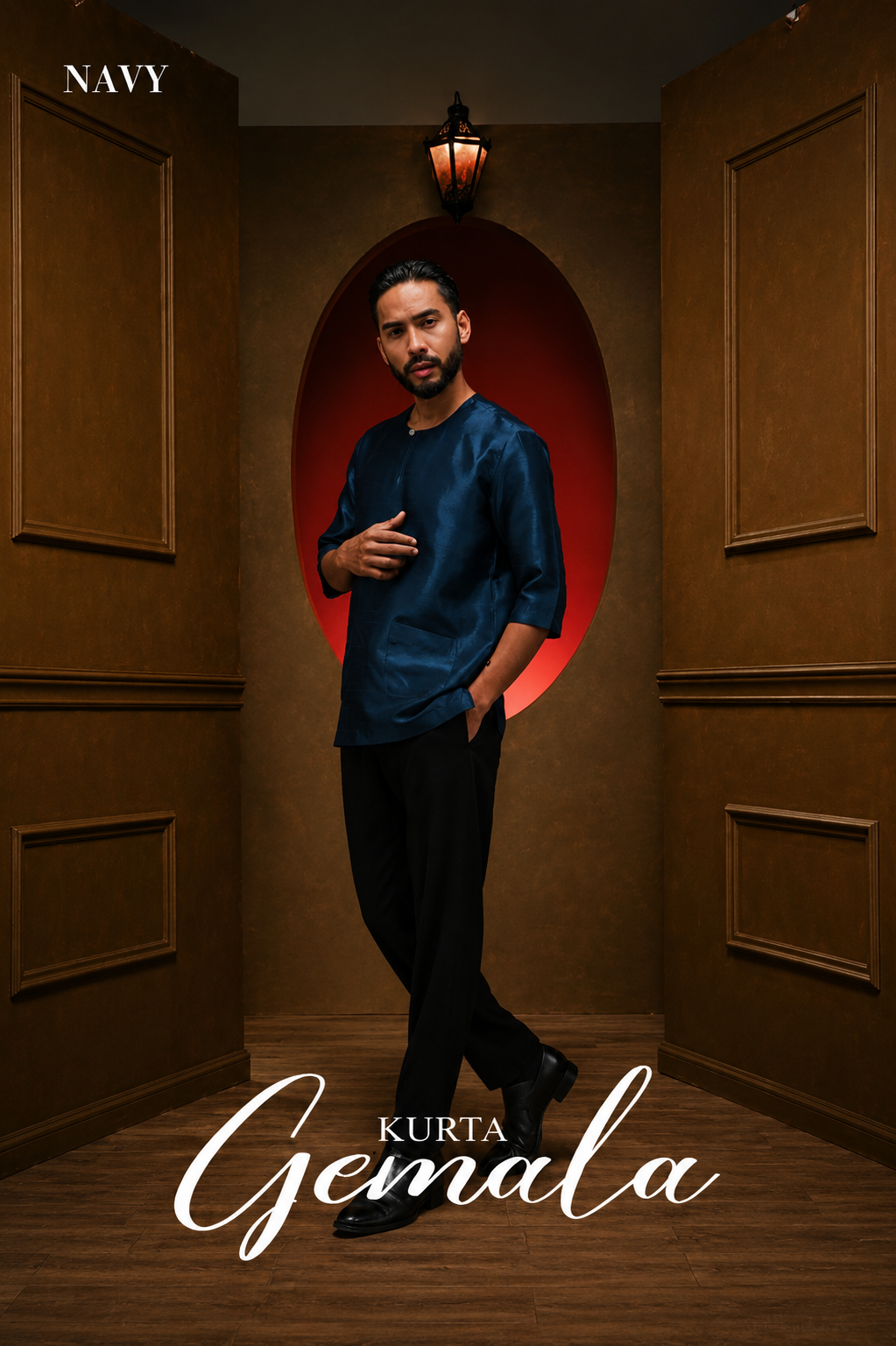 Kurta Gemala - Navy
