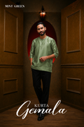Kurta Gemala - Mint Green