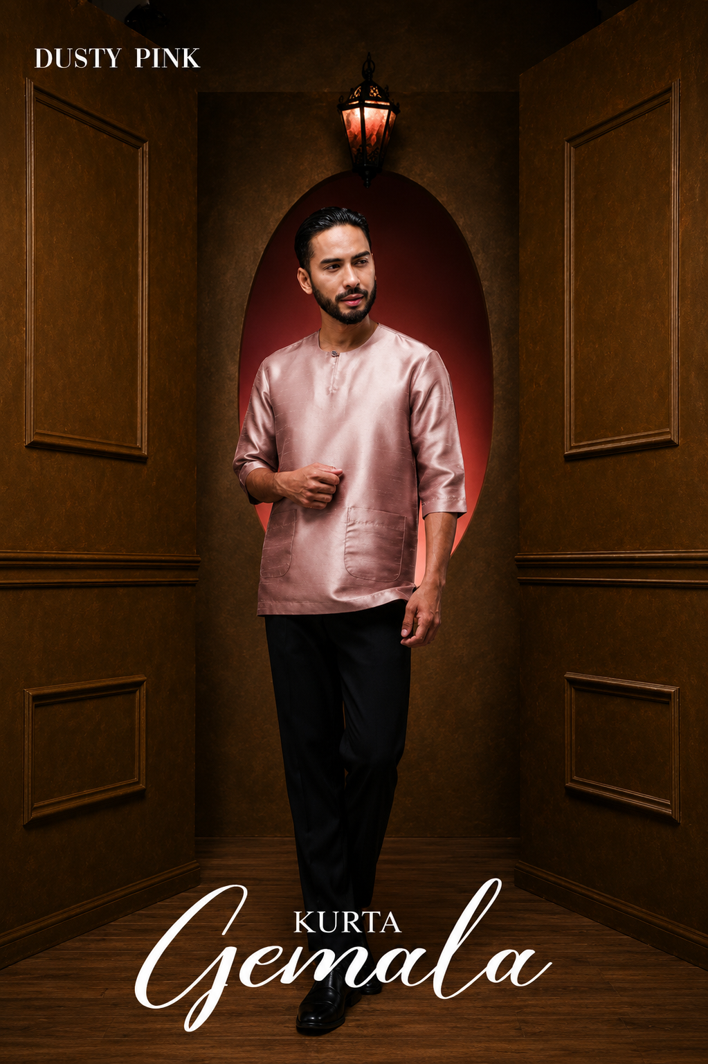 Kurta Gemala - Dusty Pink