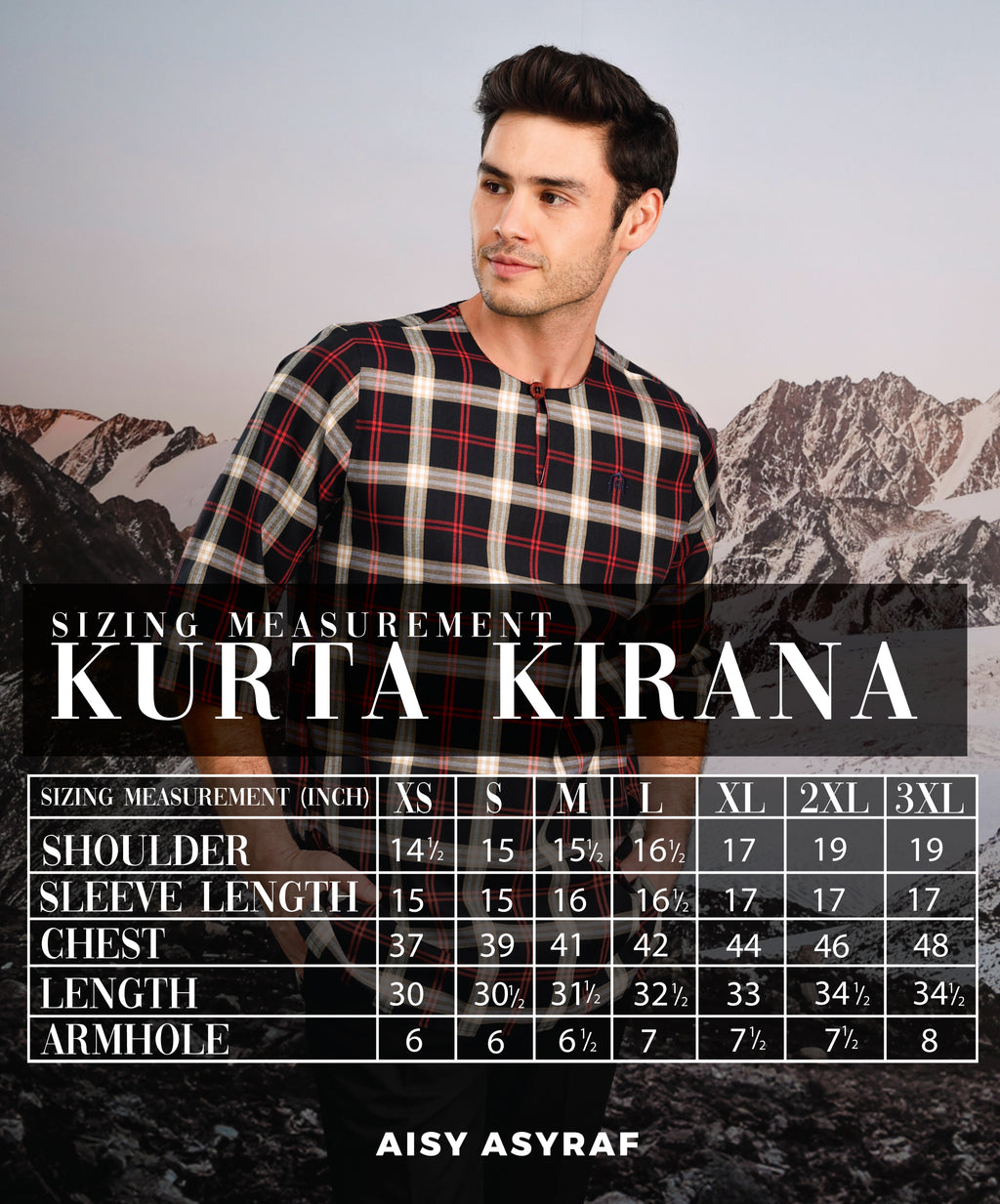 Kurta Kirana - Black