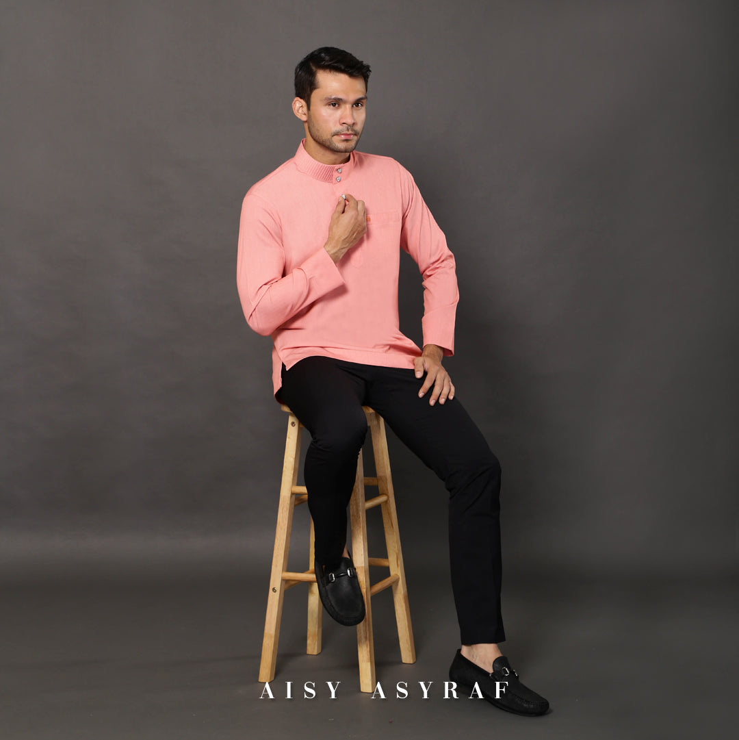 KURTA HATTA- PEACH