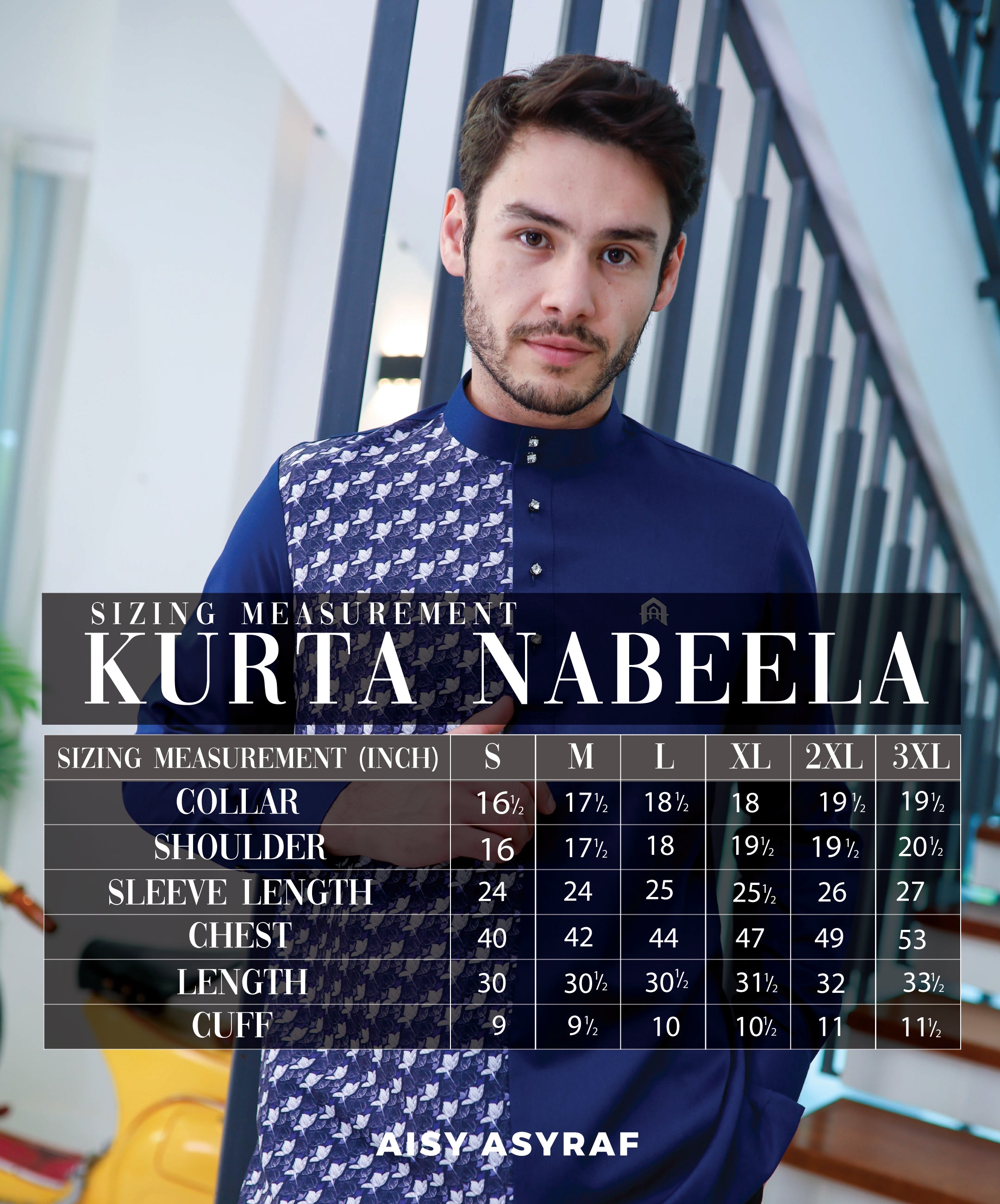 Kurta Nabeela - Sage