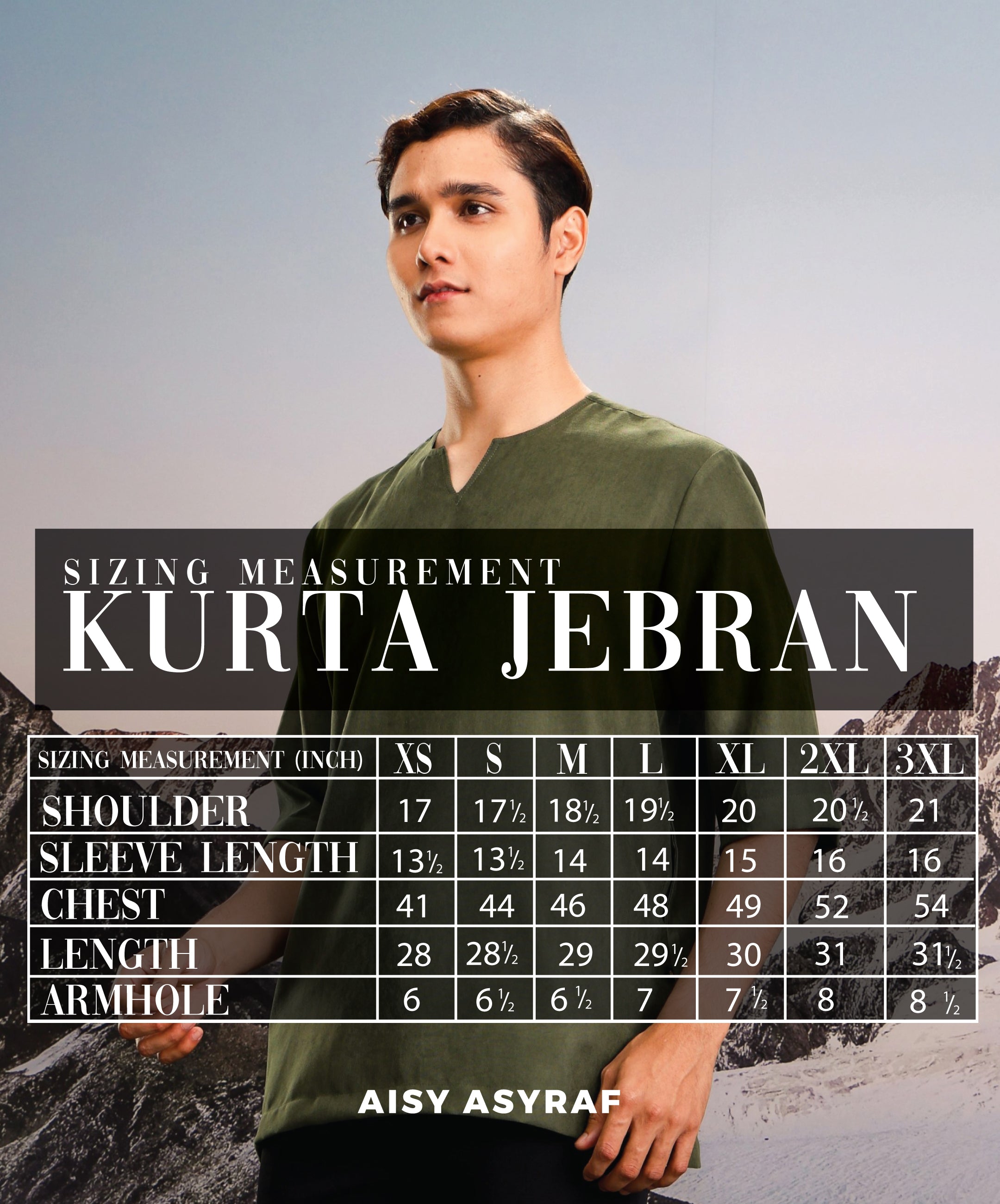 Kurta Jebran -  Brown
