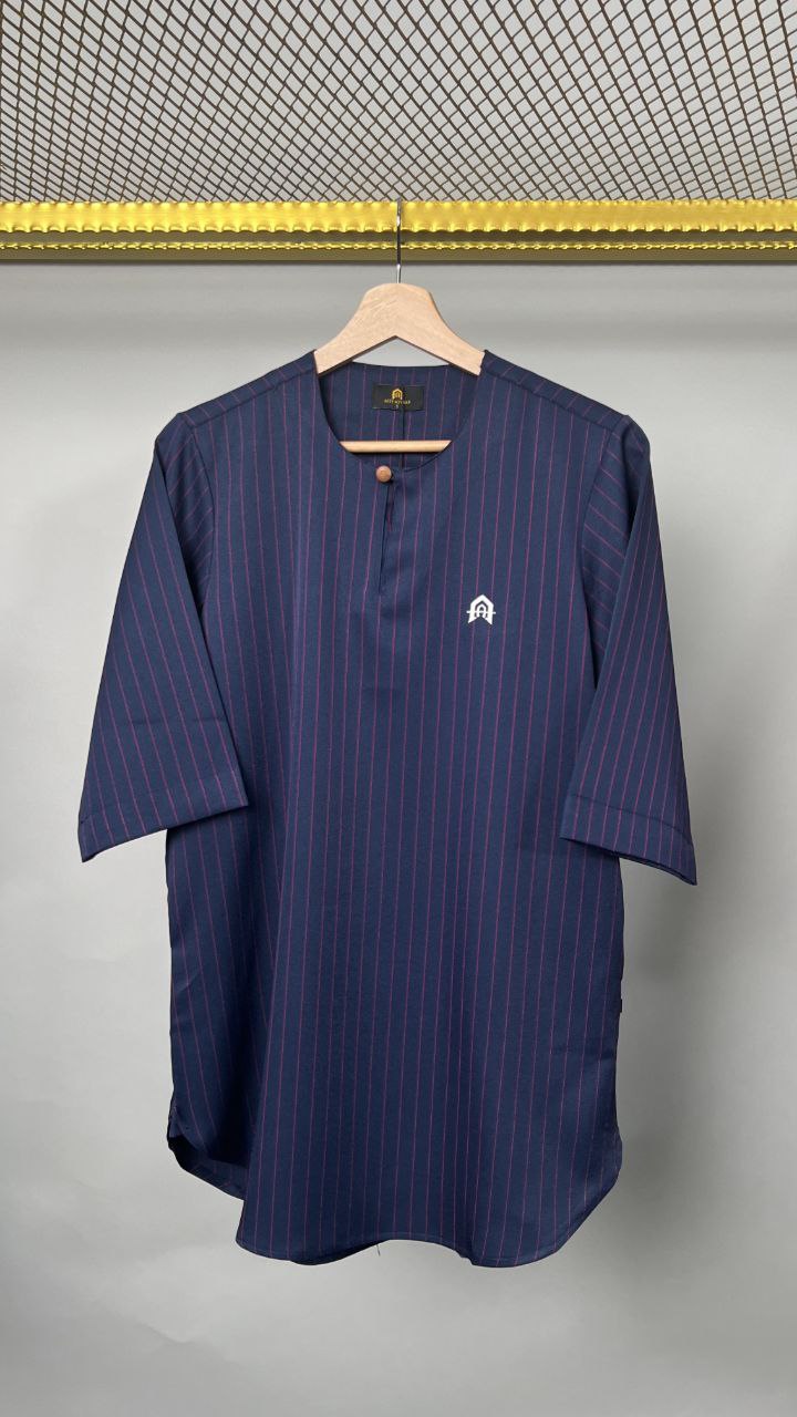 Kurta Nasz Kids - Navy Blue