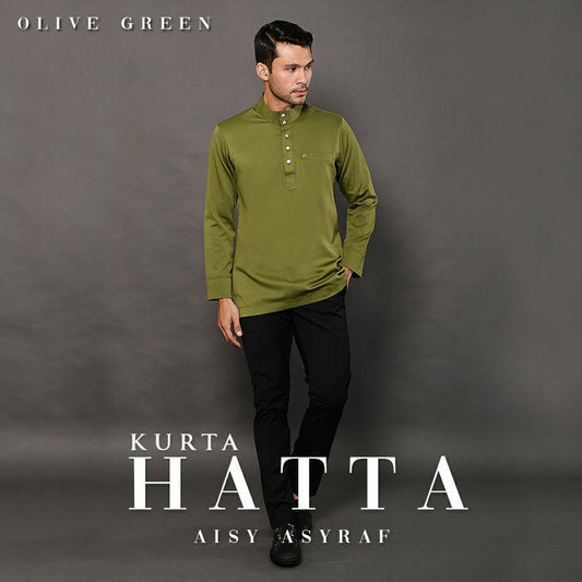 KURTA HATTA- OLIVE GREEN