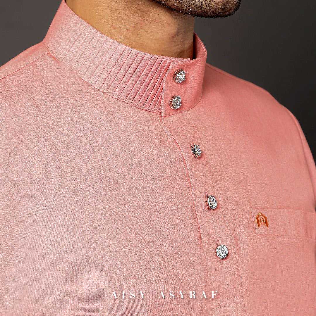 KURTA HATTA- PEACH