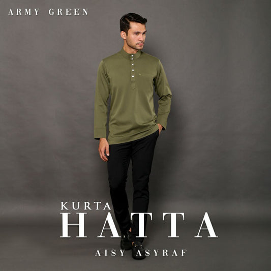 KURTA HATTA- ARMY GREEN