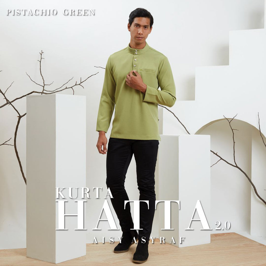 Kurta Hatta- Pistachio Green