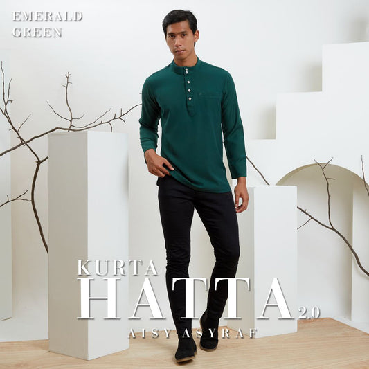 Kurta Hatta - Emerald Green