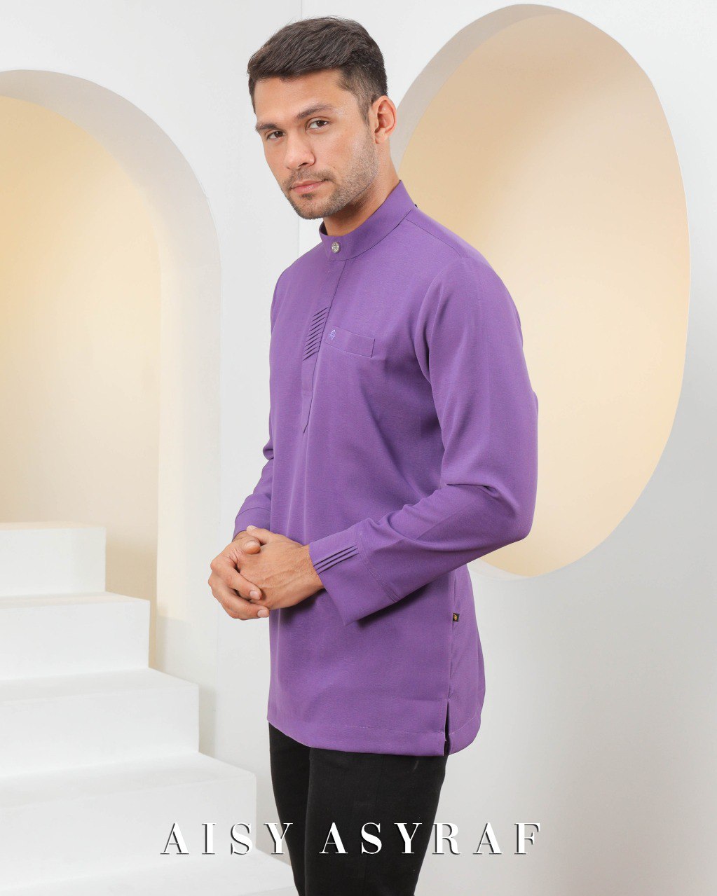 Kurta Raisuni -Purple Yam