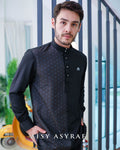 Kurta Nabeela - Black Grey
