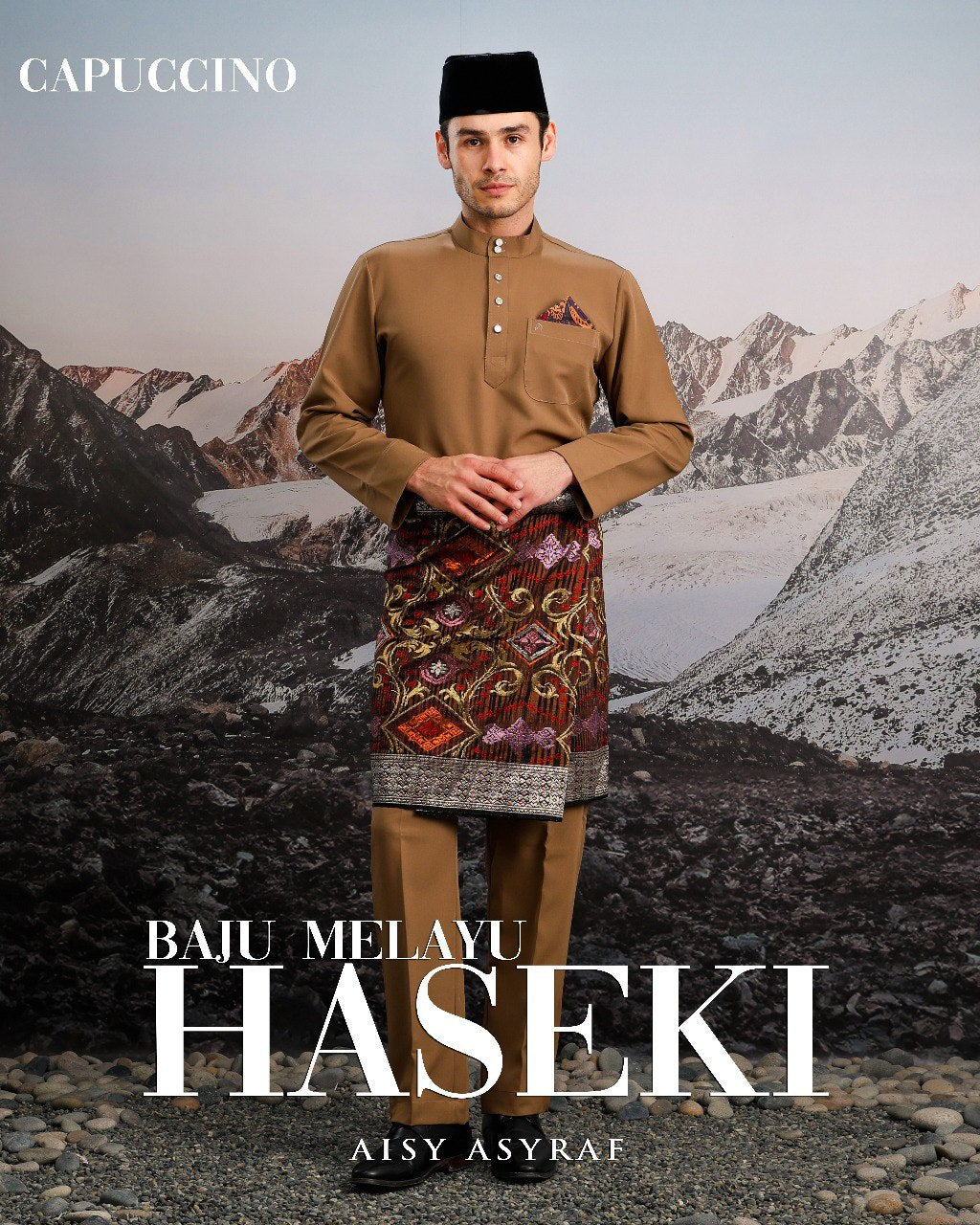 Baju Melayu Haseki - Capuccino