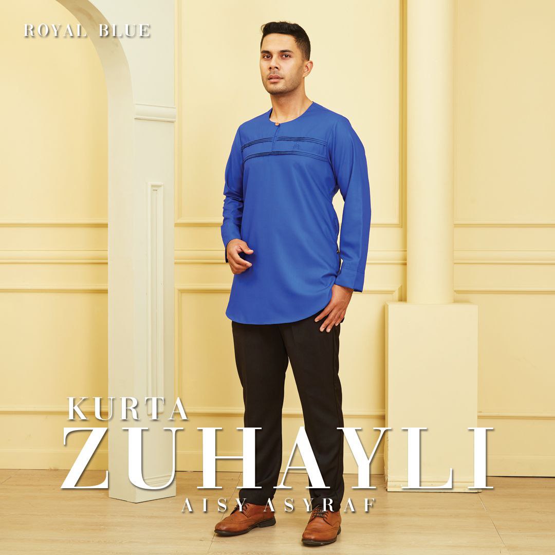KURTA ZUHAYLI- ROYAL BLUE