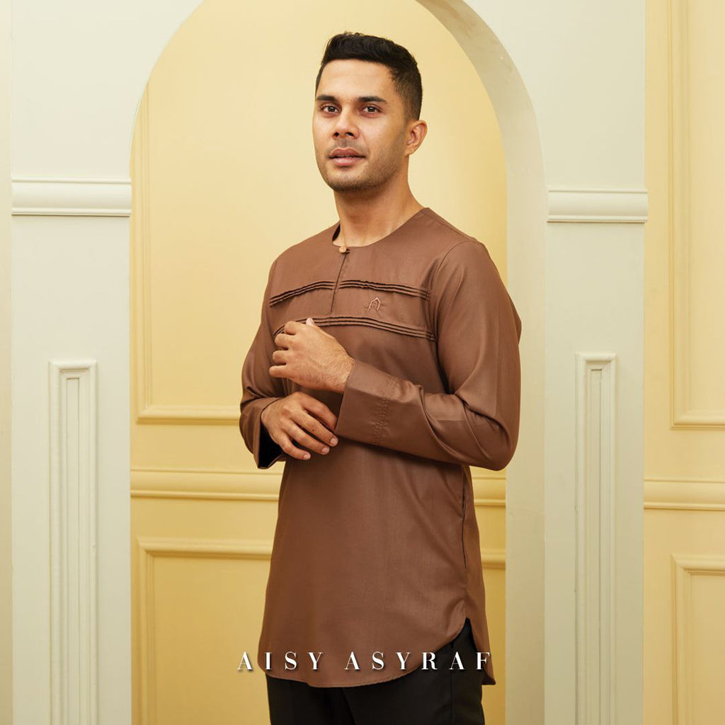 KURTA ZUHAYLI- DARK BROWN