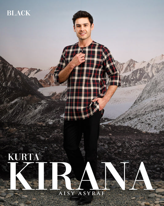 Kurta Kirana - Black