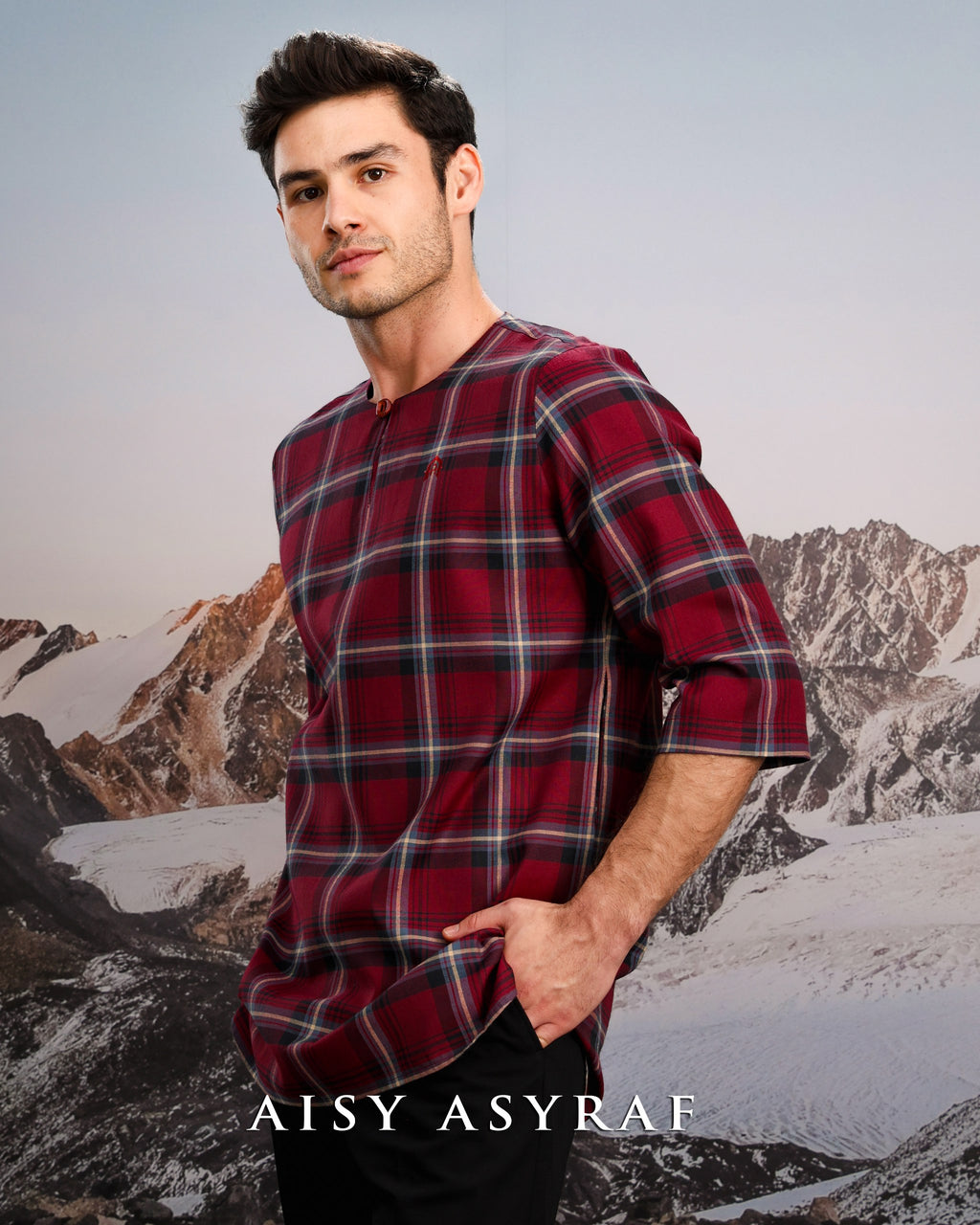Kurta Kirana - Maroon