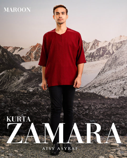 Kurta Zamara - Maroon