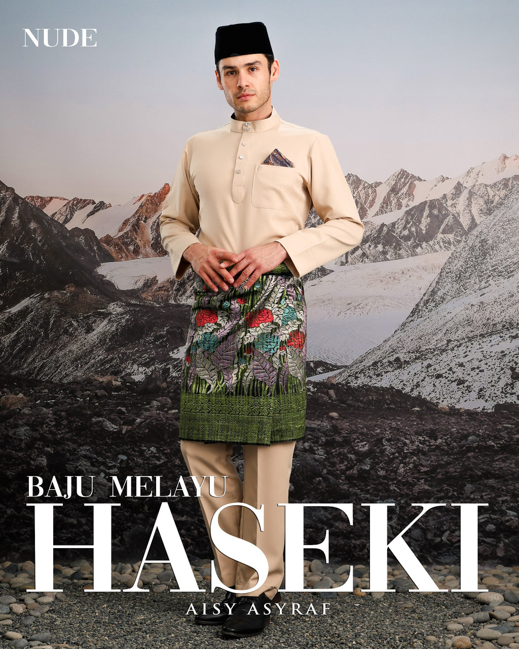 Baju Melayu Haseki - Nude