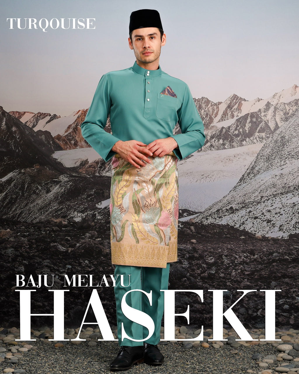 Baju Melayu Haseki - Turqouise