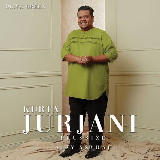 KURTA JURJANI- OLIVE GREEN
