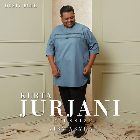 KURTA JURJANI- DUSTY BLUE