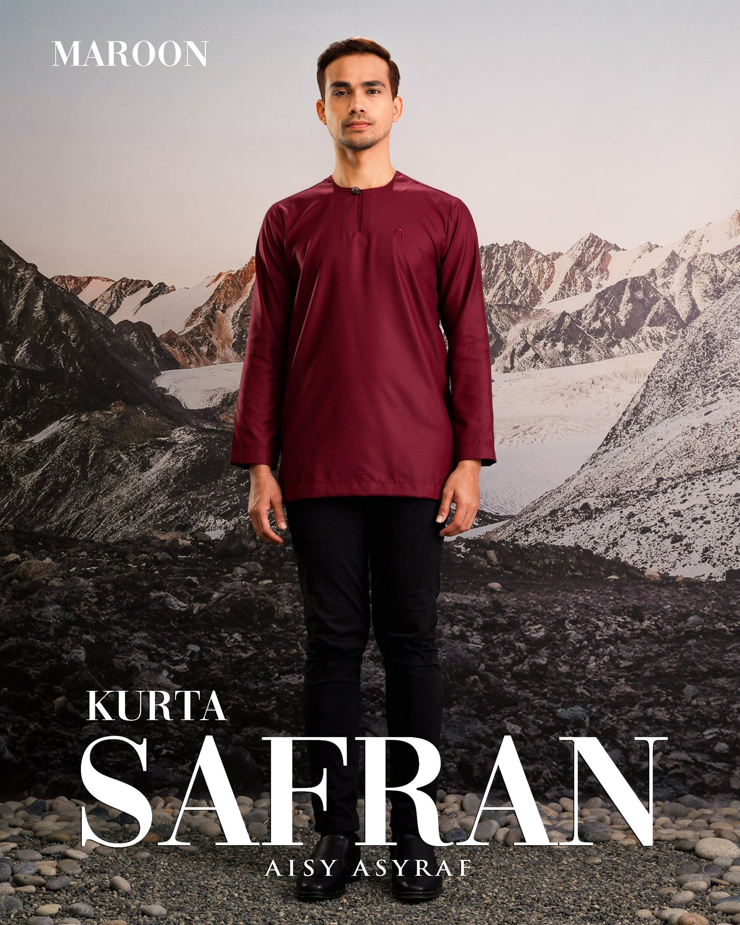Kurta Safran - Maroon