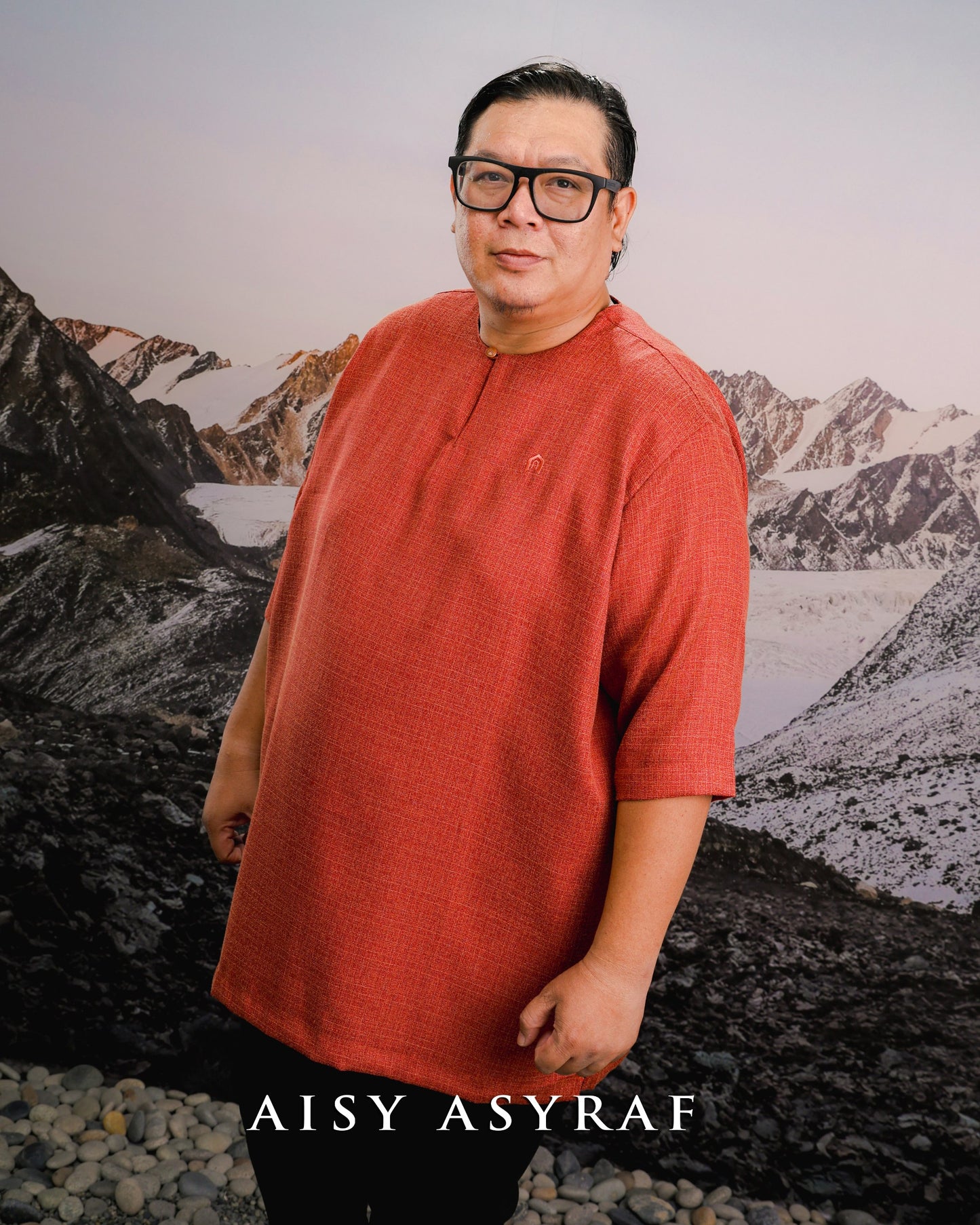 Kurta Khifnu Plussize - Orange