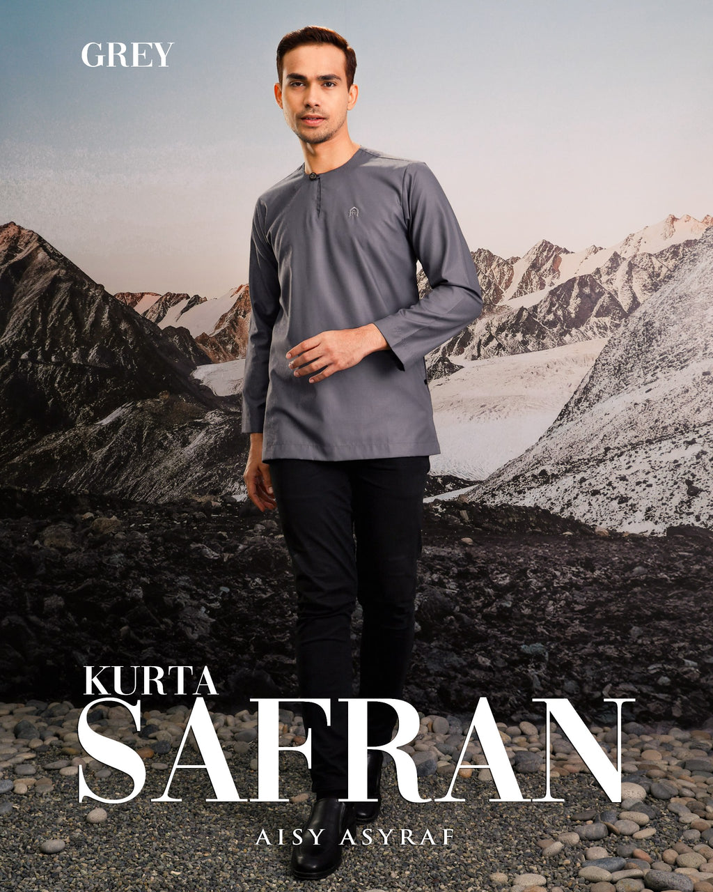 Kurta Safran - Grey
