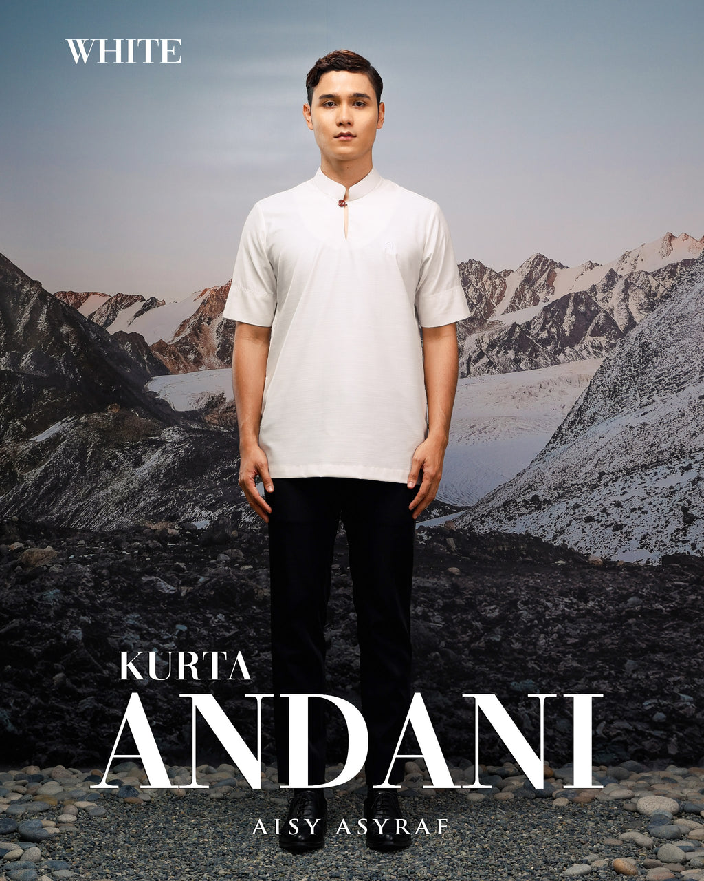 Kurta Andani - White