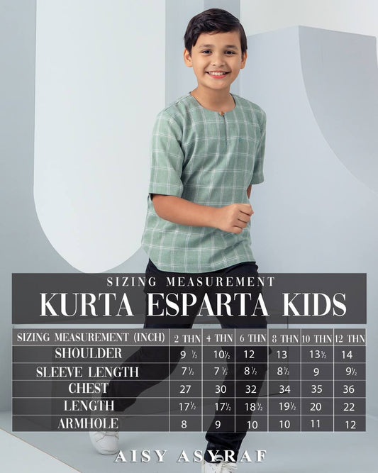 Kurta Esparta Kids - Silver
