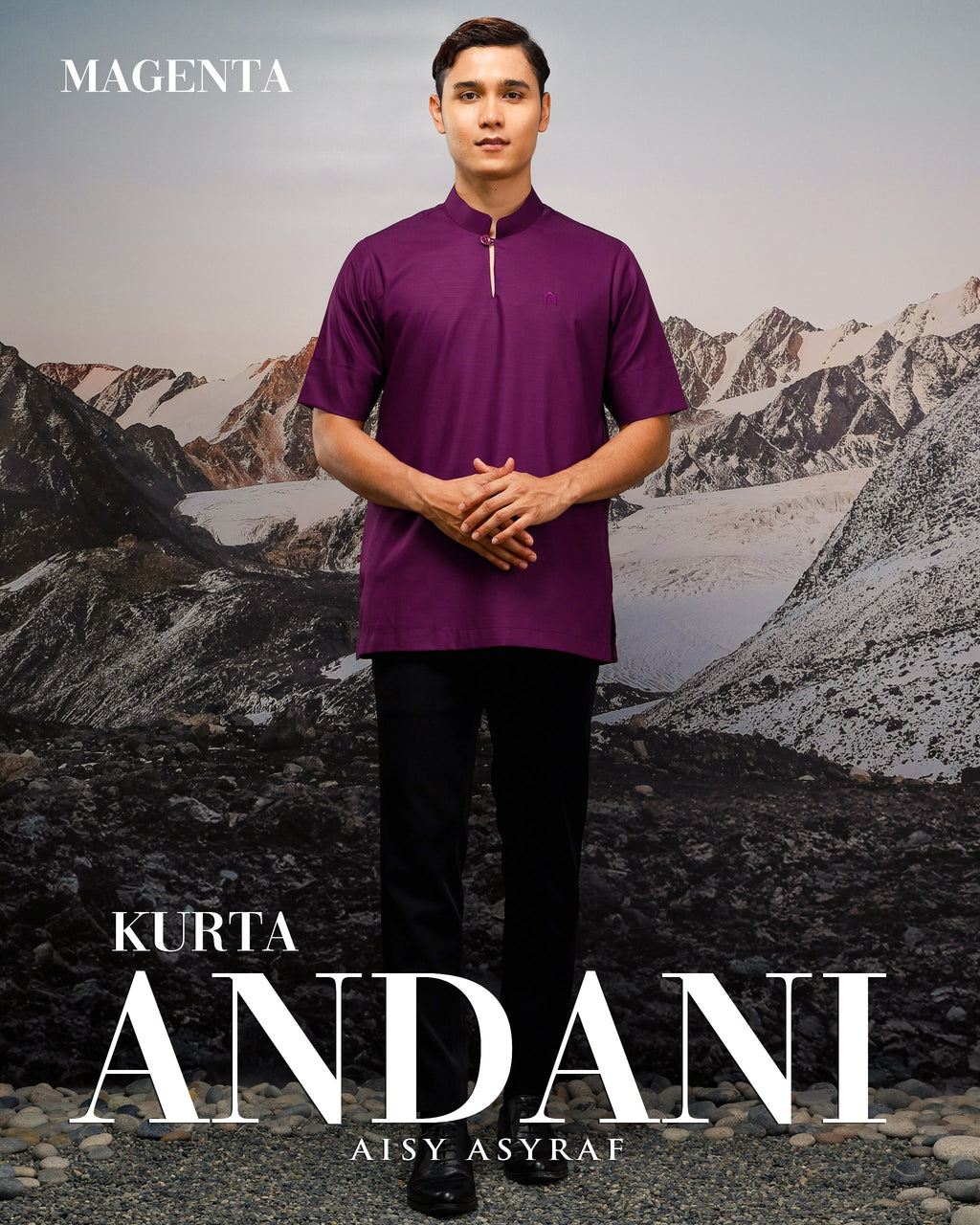 Kurta Andani - Magenta