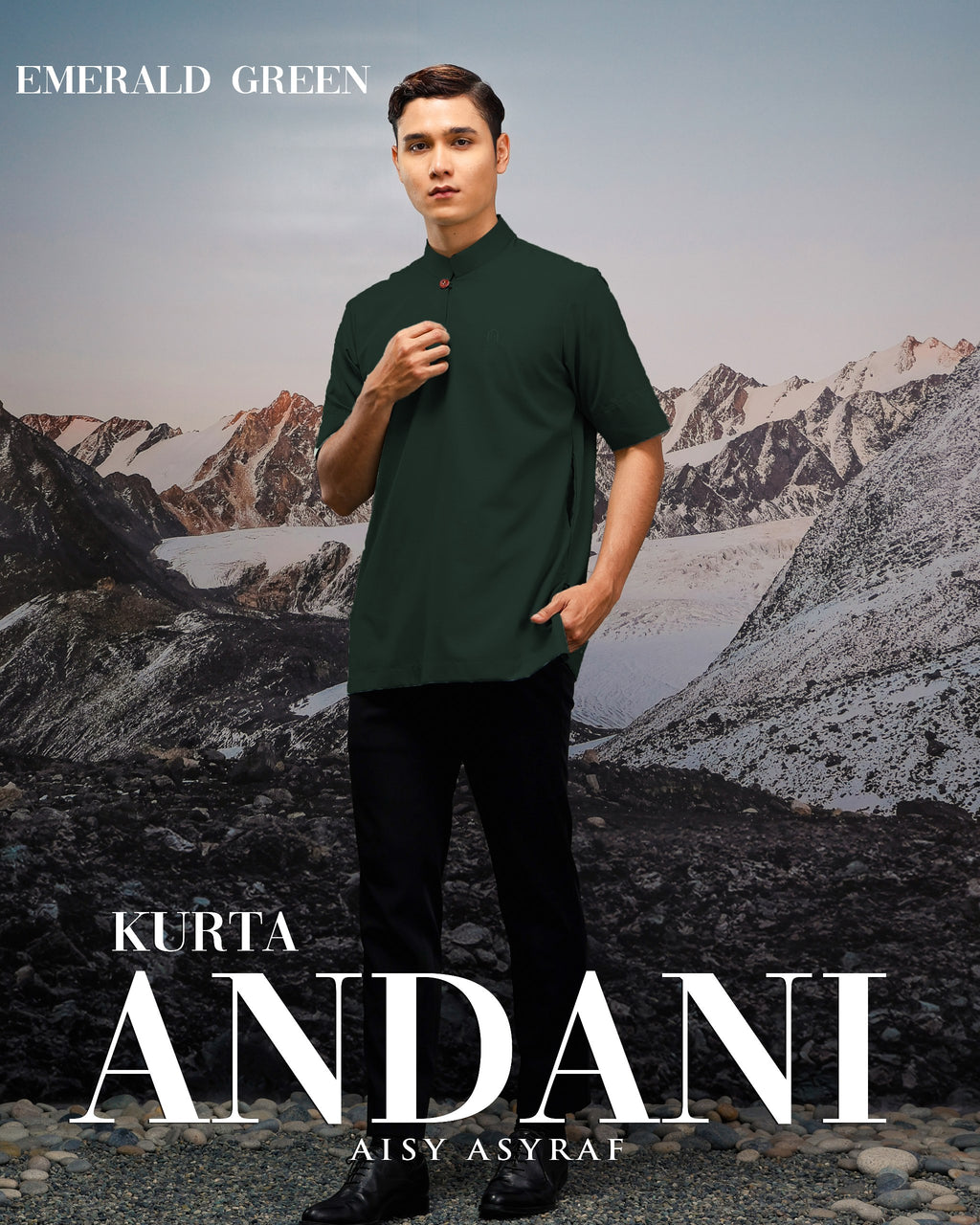 Kurta Andani - Emerald Green